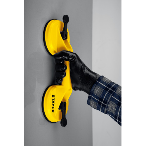 STAYER MAXLift, 80 кг, двойной пластмассовый стеклодомкрат (33718-2)