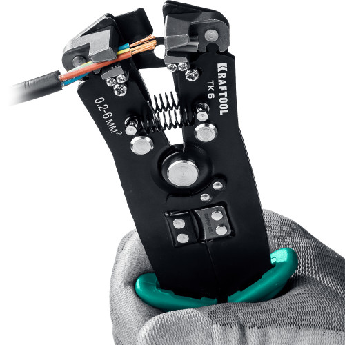 KRAFTOOL TK-6, 0.2 - 6 мм2, автоматический стриппер (22635)