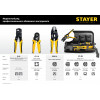 STAYER S-RJ, (RJ45, RJ11, RJ12), универсальный кримпер, Professional (22652)