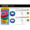 STAYER PROTECT-20, 19 мм х 20 м, 5 000 В, желтая, изолента ПВХ, Professional (12292-Y)