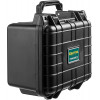 KRAFTOOL PANZER-10, 270 х 240 х 170 мм, (10″), IP55, ударопрочный пластиковый ящик (38251-10)