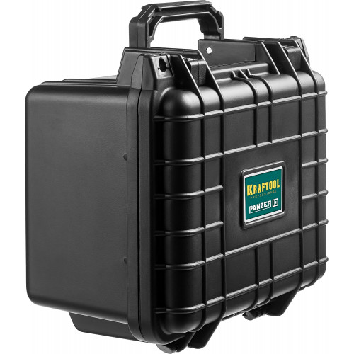 KRAFTOOL PANZER-10, 270 х 240 х 170 мм, (10″), IP55, ударопрочный пластиковый ящик (38251-10)