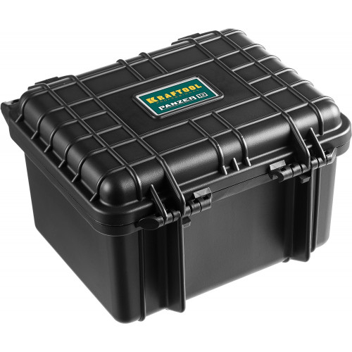 KRAFTOOL PANZER-10, 270 х 240 х 170 мм, (10″), IP55, ударопрочный пластиковый ящик (38251-10)