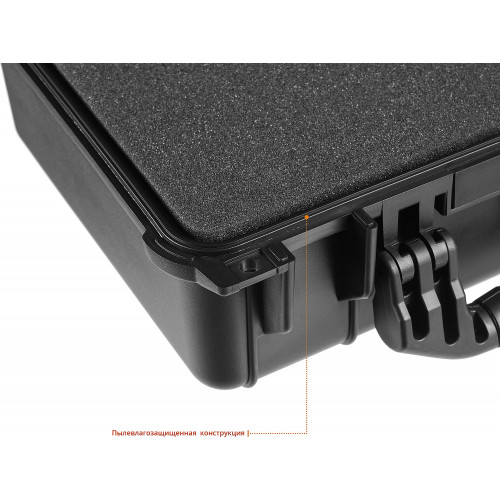 KRAFTOOL PANZER-20, 510 х 400 х 190 мм, (20″), IP55, ударопрочный пластиковый ящик (38251-20)