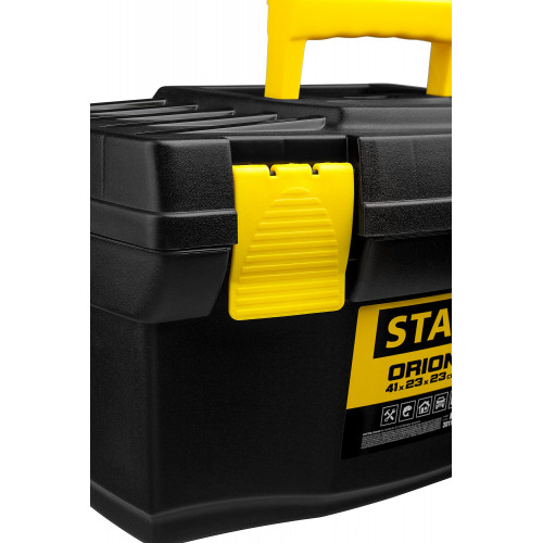 STAYER ORION-16, 410 x 230 x 230 мм, (16″), пластиковый ящик для инструментов (38110-16)