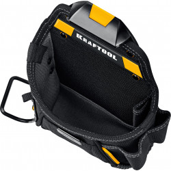 KRAFTOOL KP-6 с быстросъёмным креплением FastClip, 6 карманов и петель, 240 х 250 мм, поясная сумка (38775)