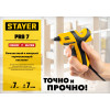 STAYER PRO 7, d 7 мм, 7 г/мин, электрический, пистолет термоклеевой, Professional (0681-07)