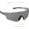 STAYER HERCULES, открытого типа, серые, широкое моностекло, защитные очки, Professional (2-110432)