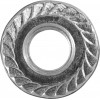 ЗУБР DIN 6923, кл. пр. 6, M10, цинк, 5 кг, гайка с фланцем (303630-10)