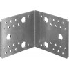 ЗУБР УК-2.5, 90 x 105 x 105 x 2.5 мм, цинк, крепежный уголок (31012-105)