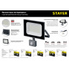 STAYER MAXStable, 1.6 м, телескопический штатив для прожектора (56920)