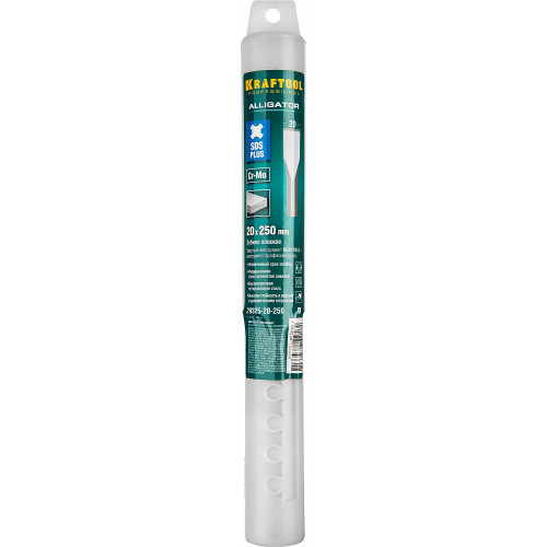 KRAFTOOL ALLIGATOR, 20 х 250 мм, SDS-plus, плоское зубило (29325-20-250)