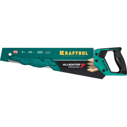 KRAFTOOL Alligator Universal 7, 450 мм, универсальная ножовка (15004-45)