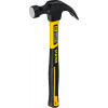 STAYER Fiberglass, 680 г, с фиберглассовой рукояткой, столярный молоток-гвоздодёр, Professional (2026)