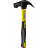 STAYER Hercules-M, 450 г, молоток-гвоздодёр столярный с фиберглассовой рукояткой, Professional (2027-450)