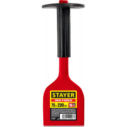 STAYER Red Force, 75 х 230 мм, зубило-конопатка с протектором (2127)
