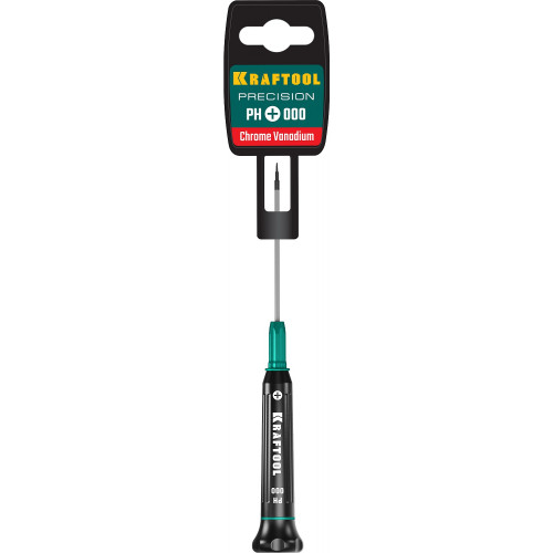 KRAFTOOL Precision PH000, отвертка для точных работ (25682-000)