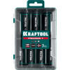 KRAFTOOL Precision 7, 7 предм., Набор отверток (25686)