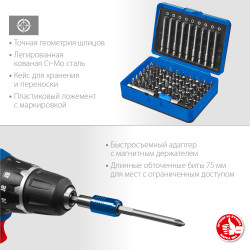 ЗУБР Про-71, набор бит, Профессионал (26394-H71)