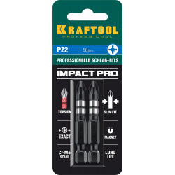 KRAFTOOL Impact PZ 2, 50 мм, 2 шт, ударные биты (26193-2-50-S2)