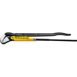 STAYER Hercules-S, №2, 1.5″, 440 мм, трубный ключ с изогнутыми губками, Professional (27311-2)