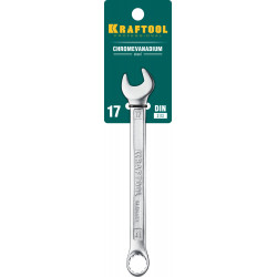 KRAFTOOL 17 мм, комбинированный гаечный ключ (27079-17)