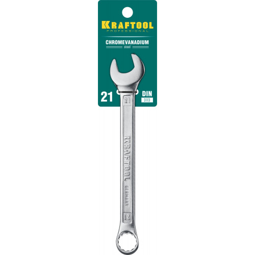 KRAFTOOL 21 мм, комбинированный гаечный ключ (27079-21)