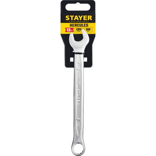 STAYER HERCULES, 13 мм, комбинированный гаечный ключ, Professional (27081-13)