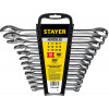 STAYER HERCULES, 12 шт, 8 - 24 мм, набор комбинированных гаечных ключей, Professional (27085-H12)