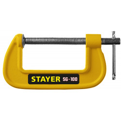 STAYER SG-100, 100 мм, чугунная струбцина G (3215-100)