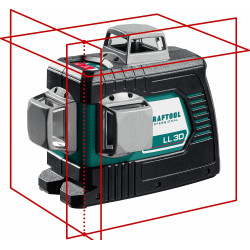 KRAFTOOL LL 3D, лазерный нивелир (34640)