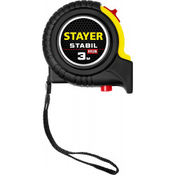 STAYER Stabil, 3 м х 16 мм, рулетка, Professional (34131-03)