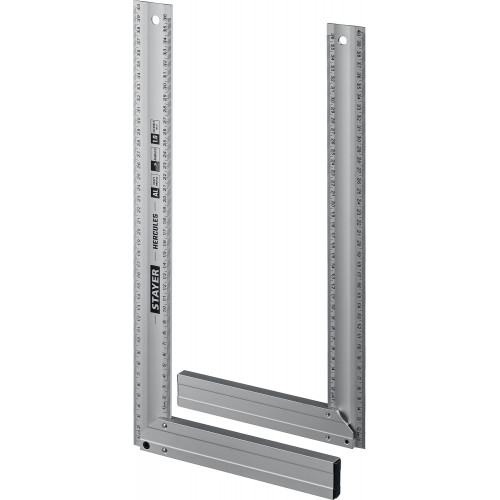 STAYER 400 мм, жесткий столярный угольник, Professional (3432-40)
