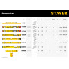 STAYER PRO STABIL, 1000 мм, усиленный профиль, уровень с поворотным глазком, Professional (3471-100)