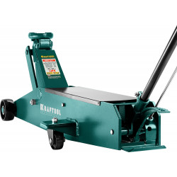 KRAFTOOL HIGH-LIFT, 10 т, 160 - 560 мм, для тяжелой техники, подкатной домкрат (43455-10)