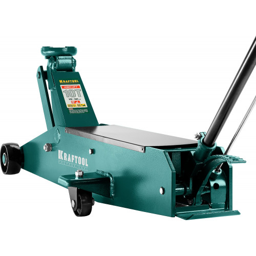 KRAFTOOL HIGH-LIFT, 10 т, 160 - 560 мм, для тяжелой техники, подкатной домкрат (43455-10)