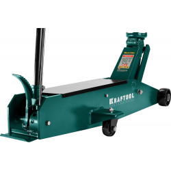 KRAFTOOL HIGH-LIFT, 10 т, 160 - 560 мм, для тяжелой техники, подкатной домкрат (43455-10)