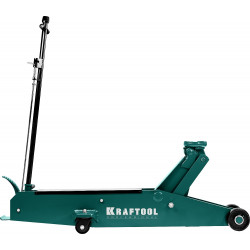 KRAFTOOL HIGH-LIFT, 10 т, 160 - 560 мм, для тяжелой техники, подкатной домкрат (43455-10)