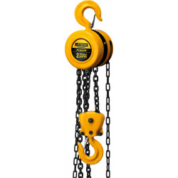 STAYER ProLift, 2 т, 2.5 м, ручная цепная шестеренная таль, Professional (4308-2)