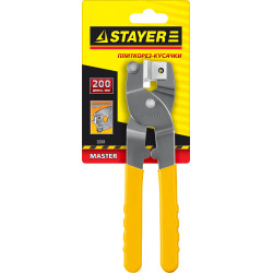 STAYER 200 мм, металлический, карбид вольфрама, плиткорез-кусачки (3351)