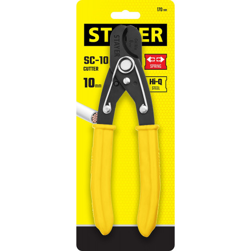 STAYER SC-17, d 10 мм, 170 мм, кабелерез (23337-17)