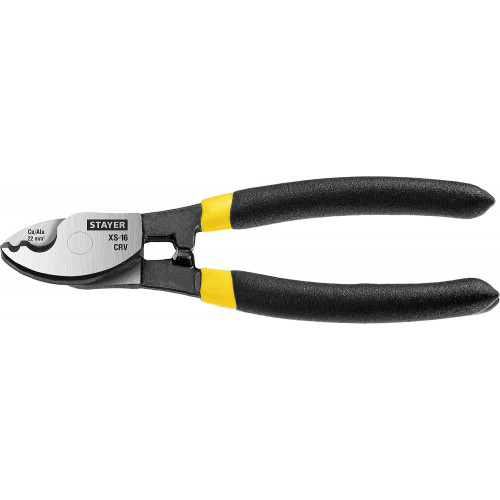 STAYER Hercules XS-16, 9мм, 160 мм, кабелерез, Professional (2332-16)