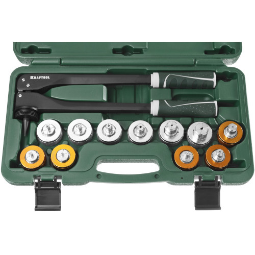 KRAFTOOL Pro Cut, 10 - 28 мм, 1/4 - 7/8″, расширитель-калибратор для труб (23650-H12)