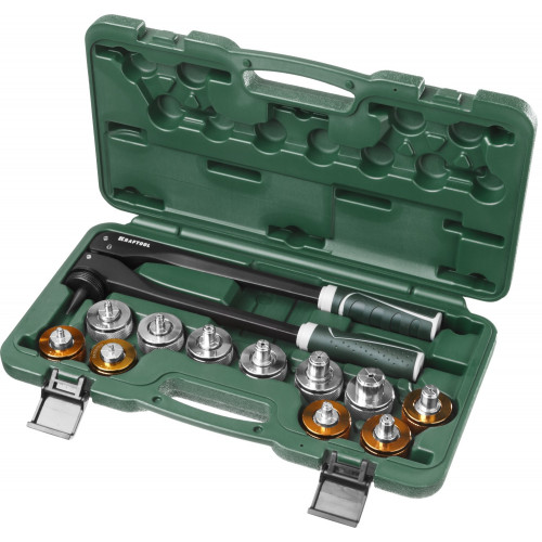 KRAFTOOL Pro Cut, 10 - 28 мм, 1/4 - 7/8″, расширитель-калибратор для труб (23650-H12)