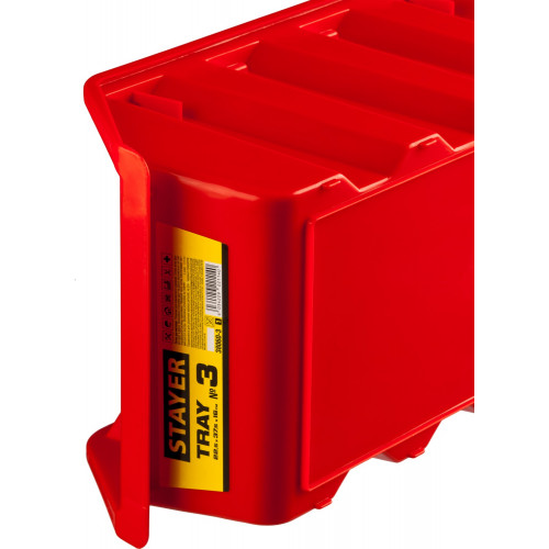 STAYER TRAY-3, 13.5 л, 225 х 375 х 160 мм, лоток для хранения №3 (38060-3)