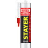STAYER 260 мл, прозрачный, силиконовый, универсальный герметик (41213-2)
