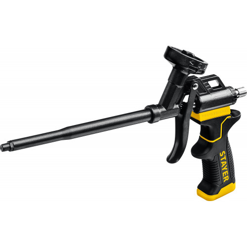 STAYER Black PRO, тефлоновый пистолет для монтажной пены, Professional (06862)