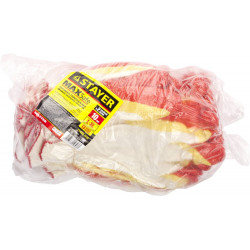 STAYER EXPERT-2, L-XL, х/б перчатки с двойным латексным обливом, повышенная износостойкость, 13 класс, 10 пар (11409-H10)