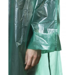STAYER полиэтилен, зеленый, S-XL, 50 микрон, плащ-дождевик (11610)