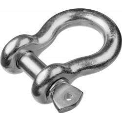 ЗУБР 1 1/8″ (28.6 мм), 1 шт, палец 32 мм, г/п 9.5 тн, цинк, омегообразная скоба, Профессионал (304525-29)